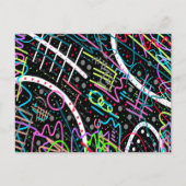 ruimtepuin briefkaart (Voorkant)