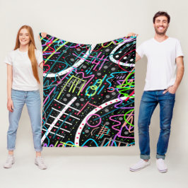 ruimtepuin fleece deken