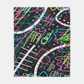 ruimtepuin fleece deken (Voorkant)