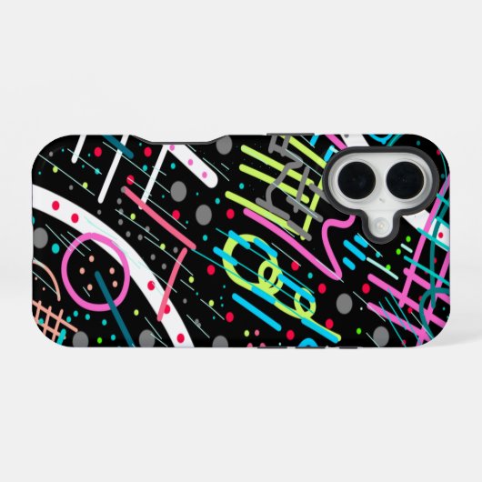 ruimtepuin iPhone 16 hoesje (Achterkant horizontaal)