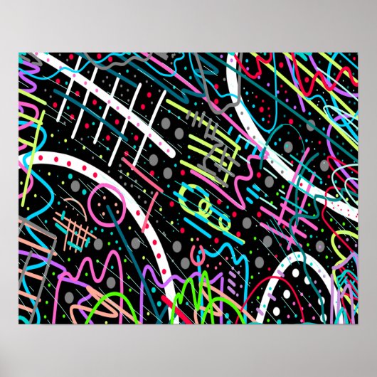 ruimtepuin poster (Voorkant)