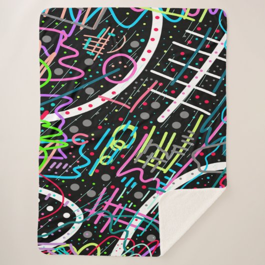 ruimtepuin sherpa deken (Voorkant)