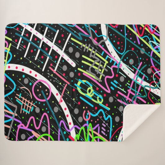 ruimtepuin sherpa deken (Voorkant (horizontaal))