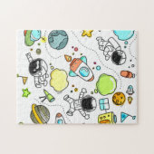 Ruimtepuzzel 252-delige legpuzzel voor kinderen (Horizontaal)