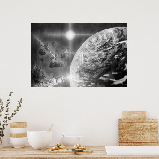 RuimteRaiders Poster (Keuken)