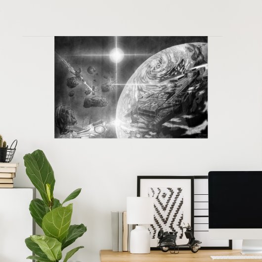 RuimteRaiders Poster (Thuiskantoor)