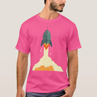 Ruimteraket Astronaut Astronomy Exploration T-shirt