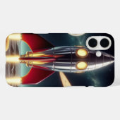 Ruimteraket Case-Mate iPhone case (Achterkant (horizontaal))