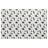 Ruimteraket schip stof (Fat Quarter)