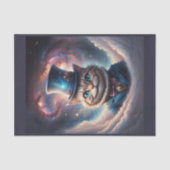 Ruimtereiziger Alice's Cheshire Cat Tissuepapier (Voorkant)