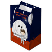 Ruimtereiziger Medium Cadeauzakje (Voorkant Gekanteld)