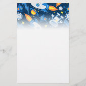 Ruimterobot Briefpapier (Voorkant)