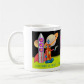 Ruimterobot-Mok Koffiemok (Links)