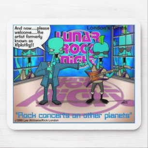 Ruimterockbands Fun Geschenken & T-shirts Muismat