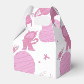 Ruimteroze melkweg Vervaldag Doos Bedankdoosjes (Achterkant)