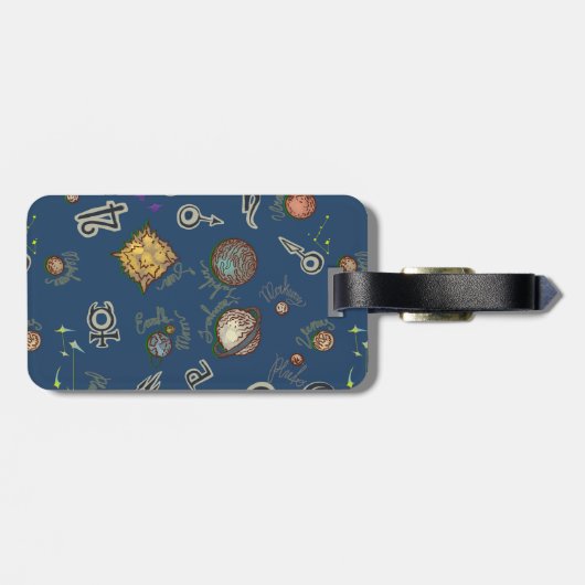 Ruimtesalade Bagagelabel (Achterkant horizontaal)