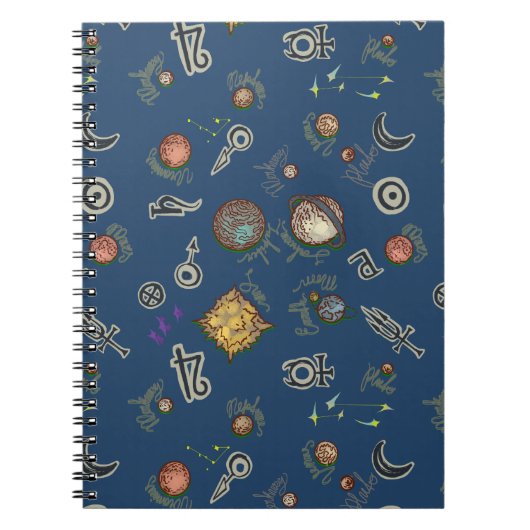 Ruimtesalade Notitieboek (Voorkant)