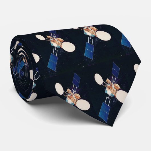 Ruimtesatellieten Stropdas (Opgerold)