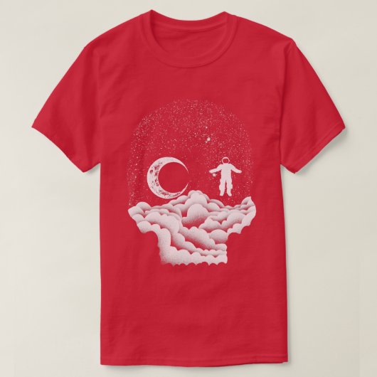 Ruimteschaal T-shirt (Design voorkant)