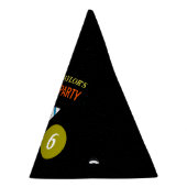 Ruimteschakel naar de maan kinderdag feesthoedjes (Rechts)