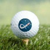 Ruimteschakelaar starten in ruimte golfballen (Insitu Shirt)