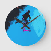 Ruimteschaling - Stuntscooter Boy Ronde Klok (Voorkant)