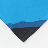 Ruimteschaling - Stuntscooter BoyFleece Blanket Fleece Deken (Hoek)