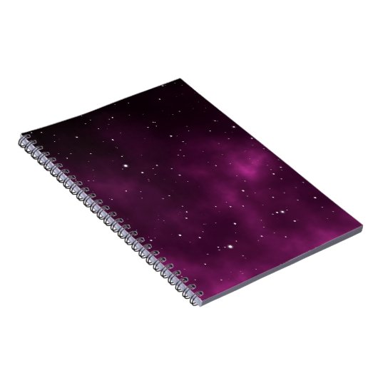 Ruimteschapsillustratie, astronomisch grafisch ont notitieboek (Rechterzijde)