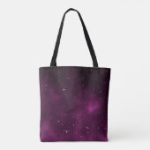 Ruimteschapsillustratie, astronomisch grafisch ont tote bag (Achterkant)