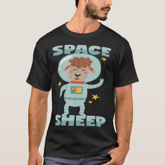 Ruimteschep T-shirt (Voorkant)