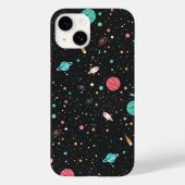 Ruimteschepen en -planeten Case-Mate iPhone case (Achterkant)