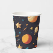 ruimteschets papieren bekers (Achterkant)