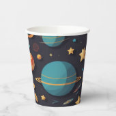 ruimteschets papieren bekers (Links)