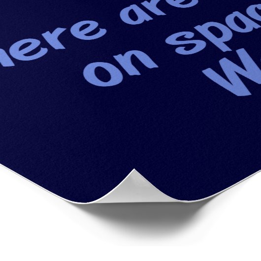 Ruimteschip Aarde, Milieu Poster (Hoek)