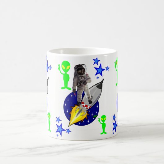 Ruimteschip Astronaut Mok (Center)