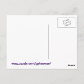 ruimteschip briefkaart (Achterkant)