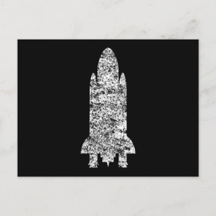 ruimteschip briefkaart