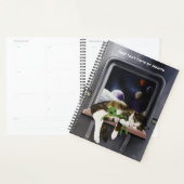 Ruimteschip Cat Sci-Fi Schattige Planner (Display)