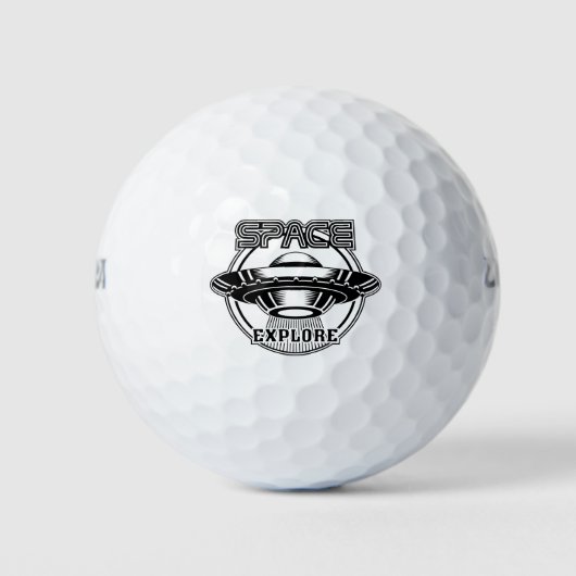 ruimteschip golfballen (Voorkant)