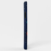 Ruimteschip in de ruimte Case-Mate iPhone case (Achterkant/rechts)