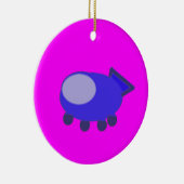 ruimteschip keramisch ornament (Rechts)