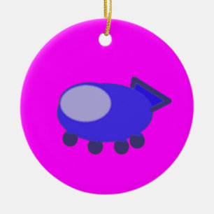 ruimteschip keramisch ornament