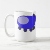 ruimteschip koffiemok (Links)