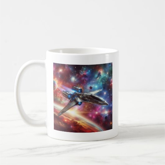 ruimteschip koffiemok