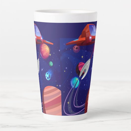 RUIMTESCHIP LATTE MOK (Voorkant)