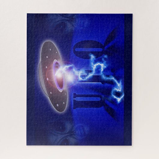 ruimteschip legpuzzel (Verticaal)