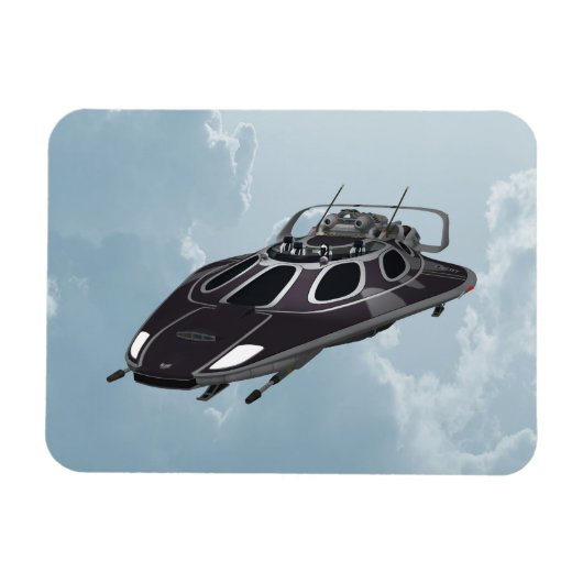 ruimteschip magneet (Horizontaal)