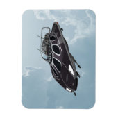 ruimteschip magneet (Verticaal)