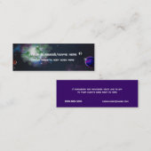 ruimteschip mini visitekaartje (Voorkant / Achterkant)