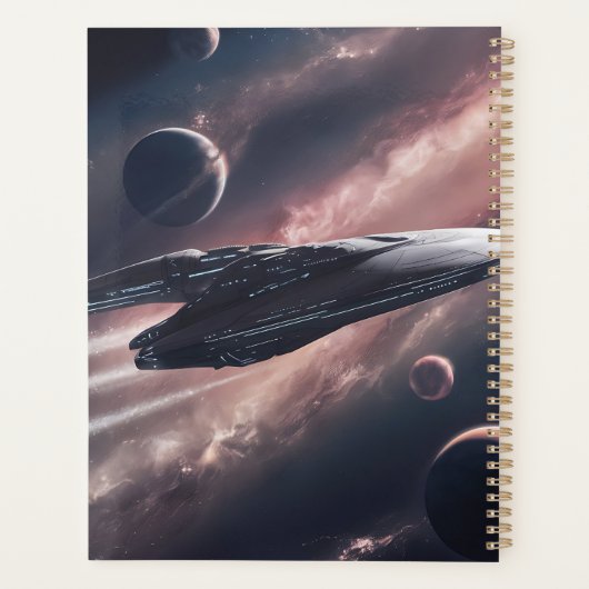 Ruimteschip Odyssey Planner (Achterkant)